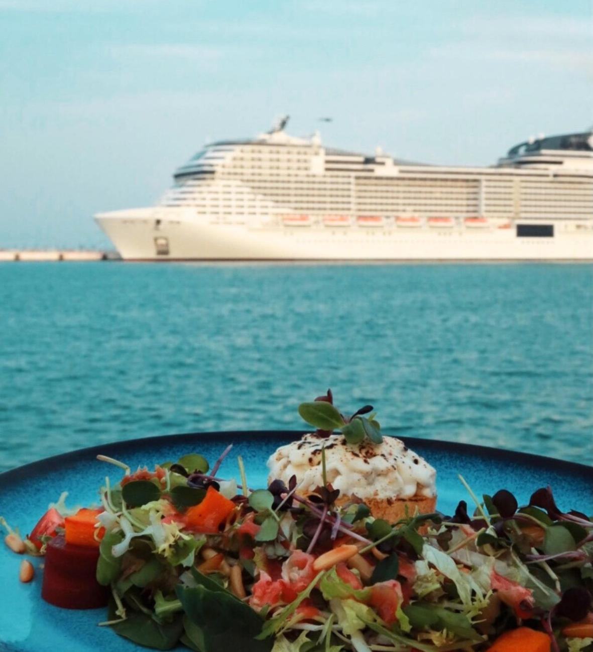 Mina Hotel And Residences By The Torch Doha Luaran gambar A cruise ship in the port of Limassol