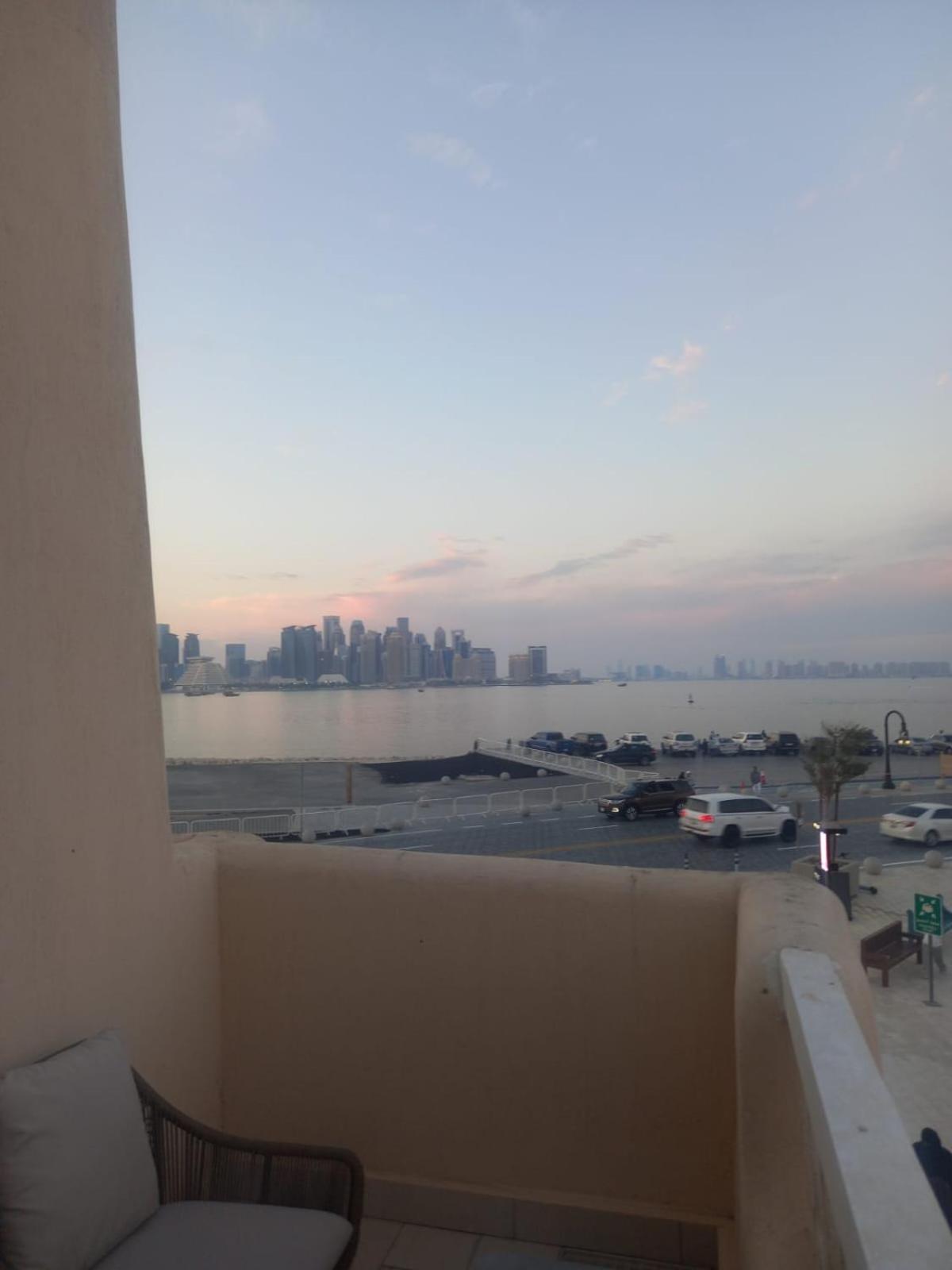 Mina Hotel And Residences By The Torch Doha Luaran gambar View of Manama skyline from a residential area in Saar